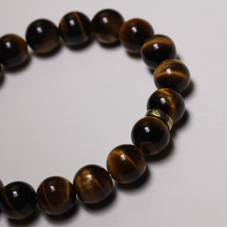 Astro-Guardian - Personalize Zodiac Bracelet with Tiger's Eye for Men
