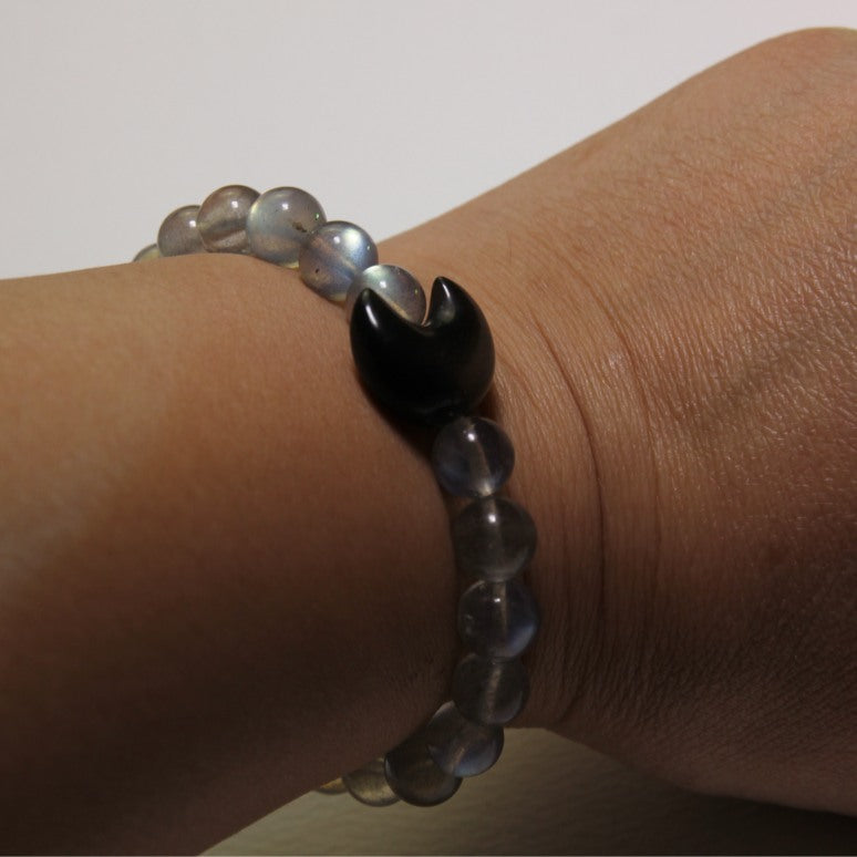 Lunar Shield – Water & Metal Element Zodiac Bracelet Personalize BaZi Energy Balance