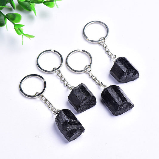 Black Tourmaline Keychain