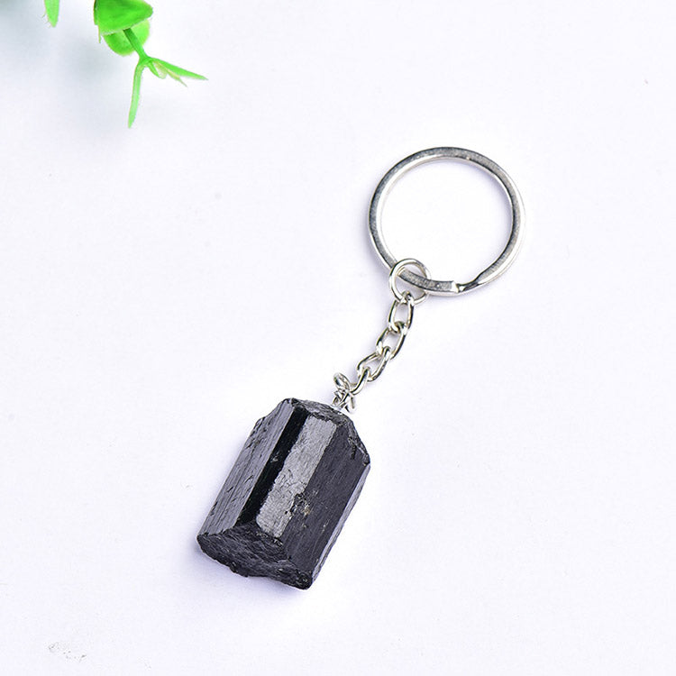 Black Tourmaline Keychain