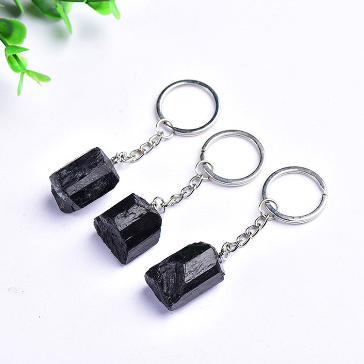 Black Tourmaline Keychain