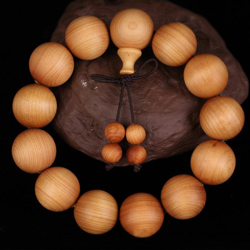 Handcraft China High Moutain Cliff Cypress Bracelet Arborvitae Beads for Both Men and Women