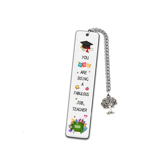 Personalized Bookmark Gift Custom Text Book Marker