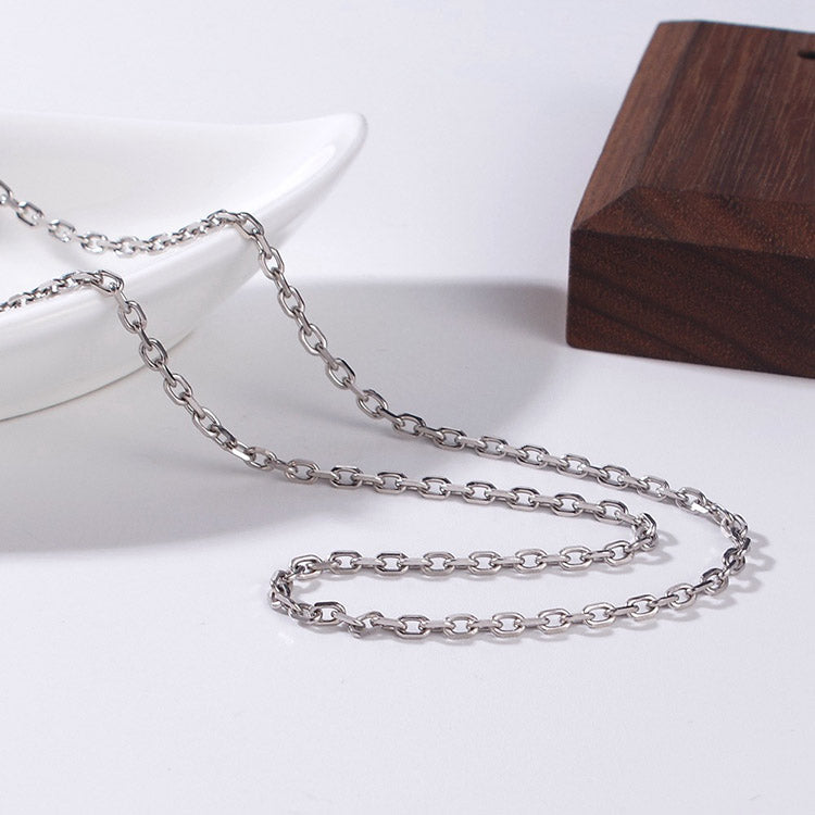 3mm Chain S925 Sterling Silver Necklace